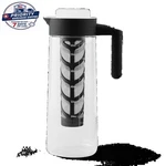 1.8L Cold Brew Concentrate Pitcher, Glass, Mesh Filter, Model: MS8500778514-05. Fixed Price $17.98.