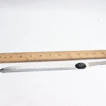 (2-PK) Electric Knife Stainless Steel Silver 7.5" Blade Only. Fixed Price $14.37.