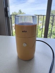 Braun KSM1 Yellowelectric Coffee Grinder By Reinhold Weiss. Fixed Price $65.00.