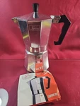 Laroma Aluminum Espresso Maker 2 Cup Stove Top Coffee Pot 7 Tall. Fixed Price $14.77.