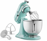 Kitchenaid KSM96IC Ultra Power Plus Stand Mixer Light Blue W/ Attachments. Fixed Price $200.00.