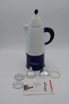 Reginella Inoxpran Porcelain Espresso Maker Italy Blue White Coffee Pot W/ Bo. Fixed Price $39.99.