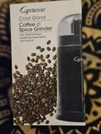 Capresso Cool Coffee & Spice Grinder Black Brand New Box. Fixed Price $19.95.