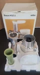 Complete Oem Vintage Braun Kgz Meat Grinder - Fits KM32 MIXER/MX32 SH6. Fixed Price $34.95.