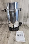 West Bend 100 Cup Aluminum Classic Urn Coffee Maker Perculator 33600 1500W 120V. Fixed Price $117.00.