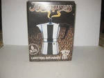 Nos Vintage Italexpress Pezzetti Italian Coffee Espresso Maker Stove Top 6 Cups. Fixed Price $34.00.