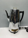 Vtg Universal Coffeematic 4458 Electric 10 Cup Percolator Complete Vgc. Fixed Price $35.00.