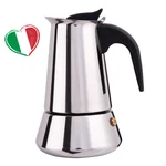 Italian Stovetop Moka Pot Espresso Maker, 4-CUP, 7OZ, Stainless Steel, Silver. Fixed Price $22.05.