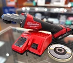 Milwaukee 2886-20 M18 Fuel 5" Flathead Braking Grinder No-lock Battery & Charger. Fixed Price $280.00.