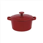 Cuisinart Cast Iron 3-QT. Dutch Oven Venice Red. Fixed Price $19.99.