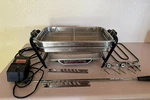 Vintage Farberware Open Hearth No. 455N Electric Broiler & Rotisserie Great Cond. Fixed Price $85.00.