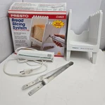 Presto Bread Slicing System Guide W/ Electric Knife 03823. Fixed Price $34.99.