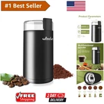 Stainless Steel Blade Electric Coffee Mill - Extract Rich Flavor Effortlessly. Fixed Price $28.48.