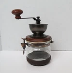 Hario Canister Coffee Mill CMHN-4 Storage Container Hand Cranked Burr Grinder. Fixed Price $20.00.