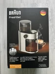 Braun KG7070 Freshset Burr Coffee Grinder 2-12 Cups Stainless Steel New. Fixed Price $50.00.