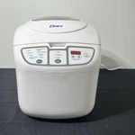 Oster 5838 Bread Machine White 560W 2LB Loaf Timer Crust Control Rapid Bake. Fixed Price $48.75.
