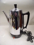 Westinghouse 1960'S Pressure Flo 10-CUP Coffee Maker Model HP75-1. Fixed Price $49.50.