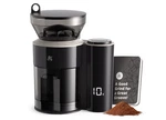 Greater Goods Burr Coffee Grinder With Built-in Scale, Onyx Black. Fixed Price $30.00.