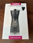 Hario Mini Slim Plus Ceramic Burr Coffee Grinder - New Box. Fixed Price $35.00.