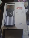 Oxo Brew Conical Burr Coffee Grinder Stainless Steel. Fixed Price $80.00.