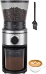 Electric Conical Burr Coffee Grinder With 30 Settings For Home Brewing. Fixed Price $76.99.