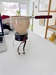 Hario Wood Neck Pour Over Coffee Dripper Cup DPW-1 Made In Japan. Fixed Price $14.00.