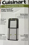 Cuisinart Central Stainless Steel Coffee Grinder, 18 Cup, DCG-12BC. Fixed Price $32.49.