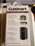 Cuisinart DCG-20BKN Coffee Grinder Black Blade Stainless Steel 12 Cup One-touch. Fixed Price $12.00.