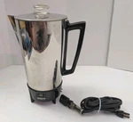 Vintage Presto PK11A Chrome Submersible Pot Percolator / Pre-owned. Fixed Price $76.47.