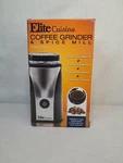 Elite Cusine Electric Coffee Grinder Nut, Spice, Herb, Stainless Steel ETS-9053. Fixed Price $20.20.