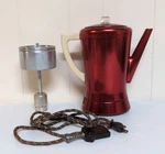 Vintage West Bend Flavo-matic 8 Cup Colored Coffee Percolator Works. Fixed Price $59.95.