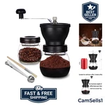 Manual Coffee Bean Grinder With Ceramic Burr, Hand Mill Small .... Fixed Price $21.99.