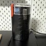 Bodum Model 11160-3 Compact Bistro Coffee Bean Grinder Switzerland Black. Fixed Price $16.99.