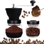 Adjustable Coffee Grinder, Spice Manual, Glass Jars, Ceramic Burr. Fixed Price $12.99.
