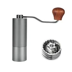 Agilive Manual Coffee Grinder, Adjustable Grinding Settings, Large, White. Fixed Price $72.99.