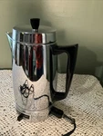 Kenmore Electric Percolator Coffee Maker 302.67350 10 Cups Stainless Steel. Fixed Price $29.99.