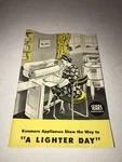 Vintage 1946 Sears Kenmore Appliances Wringer Washer Illustrated User Manual M2. Fixed Price $14.99.