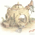 Green Master Alien Swamp Hut Building Block Model Set Educational Toy Gift. Fixed Price $16.53.