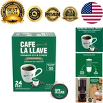 24 Count Dark Roast Espresso Coffee Pods - Rich Flavor For Keurig Brewers. Fixed Price $26.38.