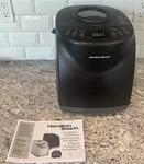 Hamilton Beach BM07 29882 Two Pound Home Baker Breadmaker Black. Fixed Price $54.97.