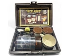 Vintage 70S Nesco "traveler" 2 Cup Coffee Maker Kit Camping Mini Kettle. Fixed Price $55.00.