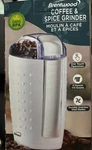 Brentwood Coffee And Spice Grinder CG-158W 4OZ White New Box. Fixed Price $9.89.
