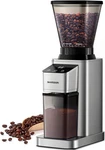 Professional Conical Burr Coffee Grinder, Bean With 48 Sett. Fixed Price $111.99.