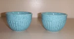 Lot Of 2 Paula Deen 1 Cup Measuring Blue Speckled Stoneware Ceramic. Fixed Price $32.00.