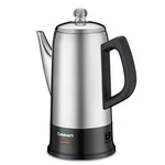 Stainless Steel 12-CUP Coffee Percolator. Fixed Price $81.00.