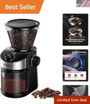 Electric Burr Coffee Grinder For Home Use, Bean 32 S.... Fixed Price $85.89.