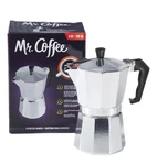 Mr. Coffee Brixia 6-CUP Stovetop Espresso Maker Classic Italian Moka Pot. Fixed Price $12.00.