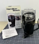 Hamilton Beach Fresh Electric Coffee Grinder For Beans, Spices And More. Fixed Price $14.99.