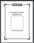 Breadman TR777 Maker Machine Owner & Recipes Manual 45 Pages Only!. Fixed Price $16.50.