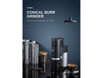 Aicook Electric Conical Burr Coffee Grinder, Matte Black. Fixed Price $20.00.